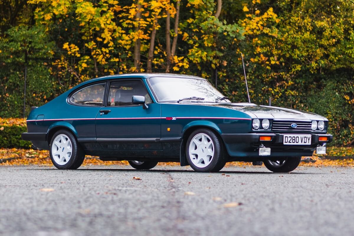 Ford Capri 280 Brooklands in Brooklands Green offered by Redline Competitions