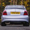Vauxhall Vectra GSI rear angle in silver – Redline Competitions