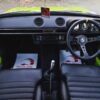 Ford Escort Mk1 Mexico recreation interior wide-angle view showing steering wheel, dash and restored cabin, Redline Competitions.