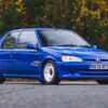 Peugeot 106 Rallye S2 in Indigo Blue available to win via Redline Competitions