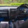 Wide interior view of the Peugeot 106 Rallye S2 available to win via Redline Competitions