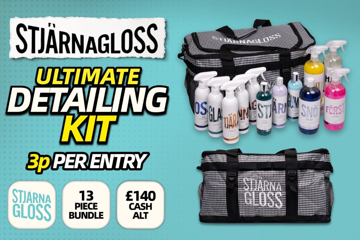 StjärnaGloss Ultimate Car Detailing Kit prize from Redline Competitions
