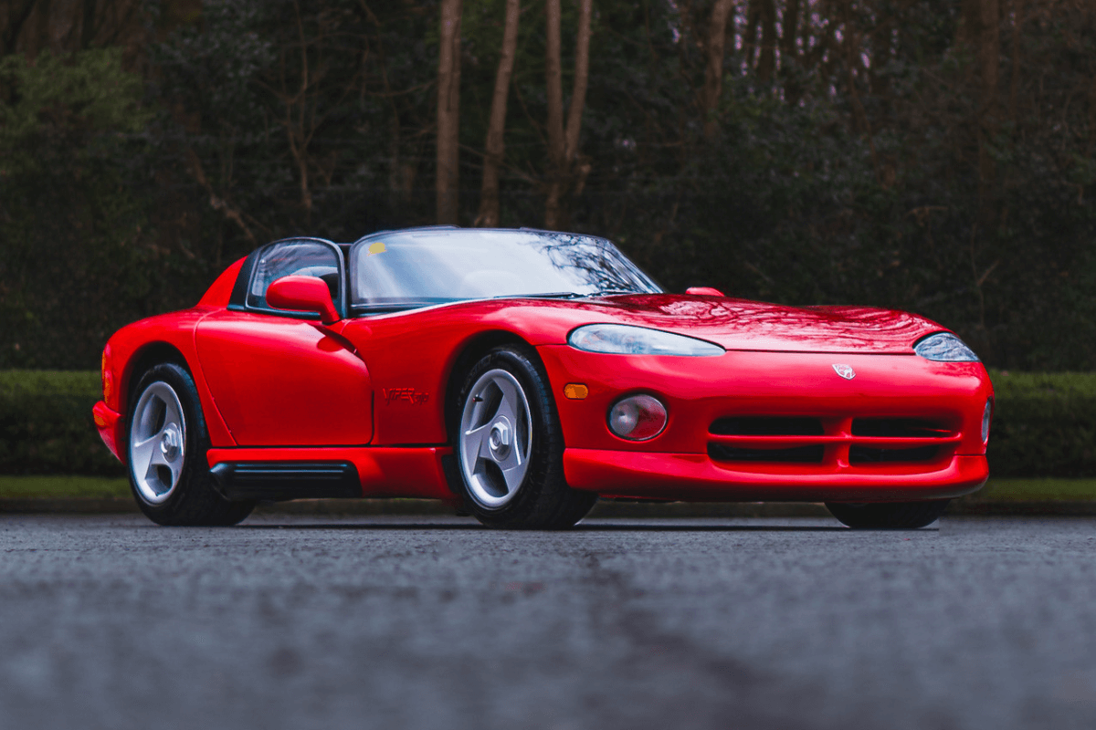 Dodge Viper RT/10 1993 V10 sports car prize with Redline Competitions