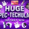 Huge Spec-Techular Instant Win competition featuring over 3000 tech prizes and a £500 cash end draw at Redline Competitions