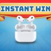 Apple AirPods Pro available as an instant win prize in the Mega Prizepalooza competition by Redline Competitions