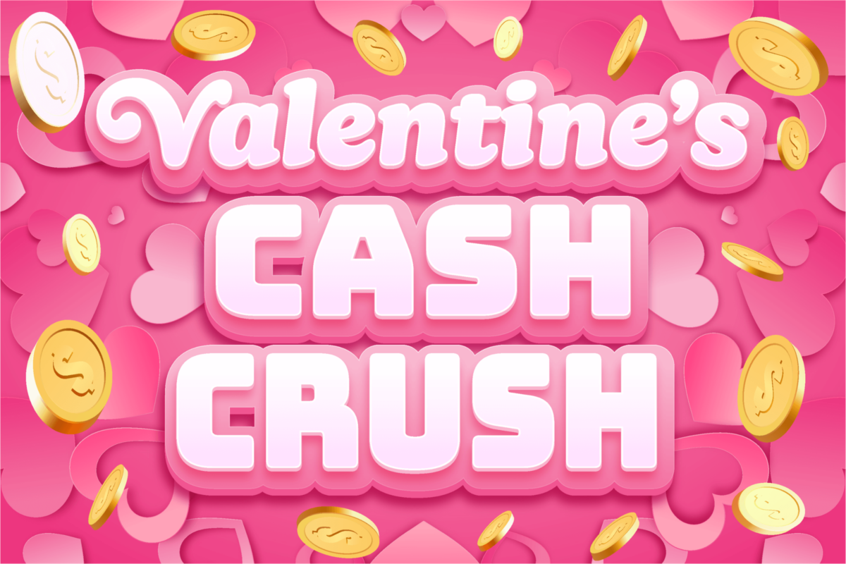 1p Valentine’s Cash Crush Instant Win at Redline Competitions with £500 cash jackpot prize