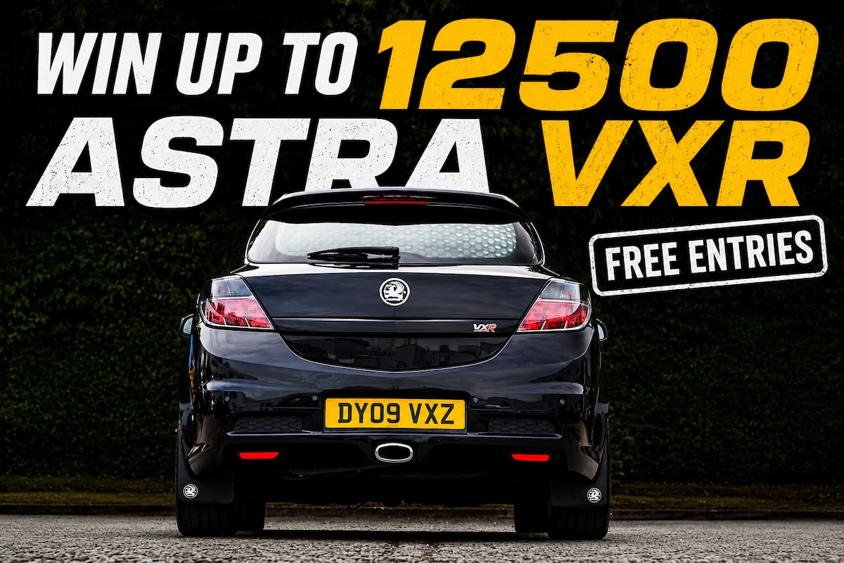 FREE – Win Up To 12500 Astra VXR Entries