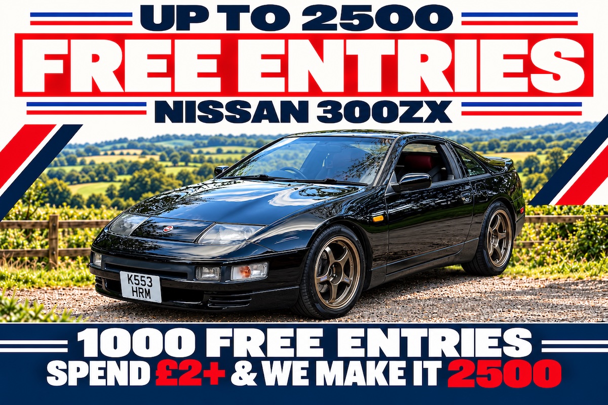 FREE – Win Up To 2500 Nissan 300zx Entries